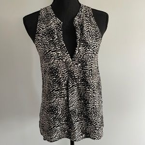 Joie sleeveless silk blouse